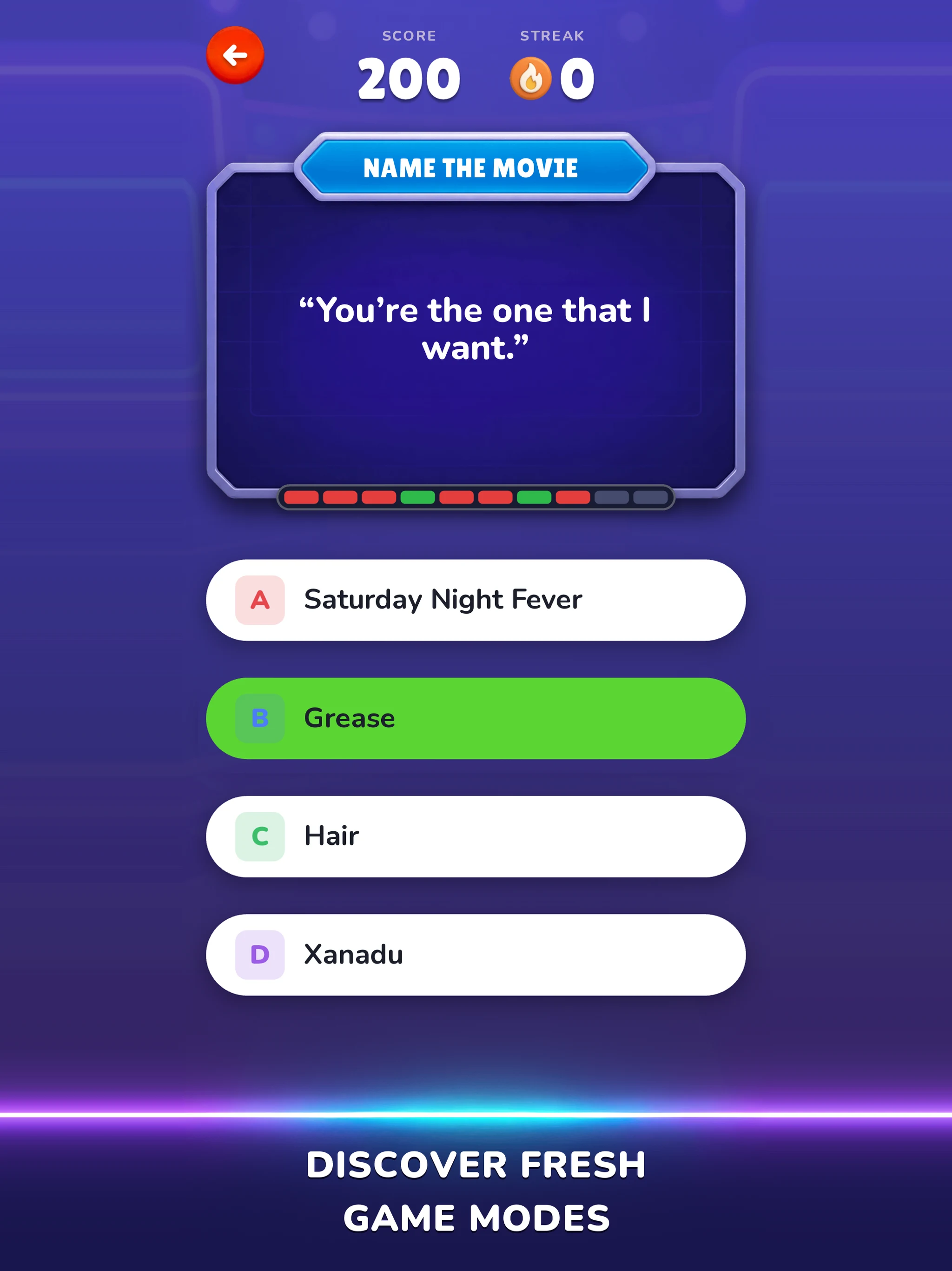 Flashback Trivia: Quiz Game screenshot