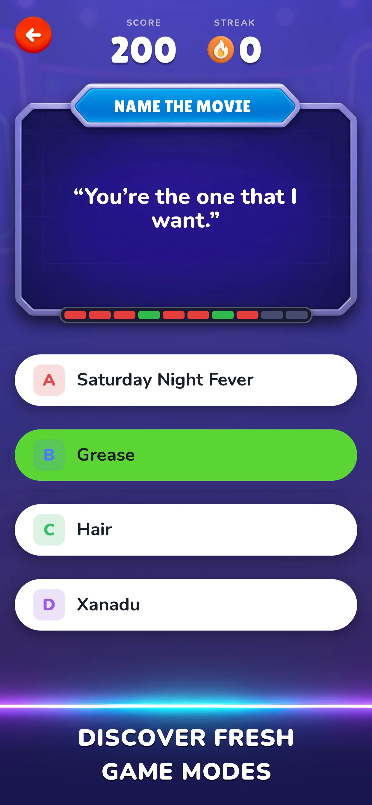 Flashback Trivia: Quiz Game screenshot